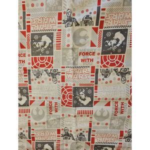 1 Yard Star Wars Hero Disney May Merry Force Be With You 100% Cotton Christmas